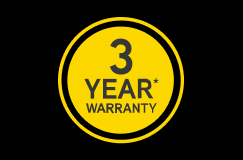 Features - 3-Year Warranty
