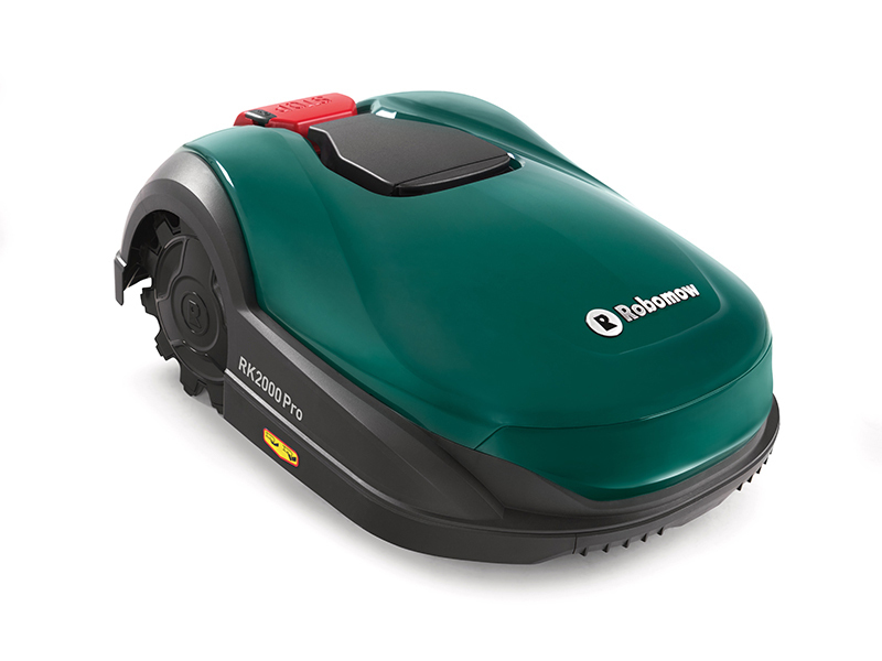 Robomow Mower: Model RK2000 angled to the right
