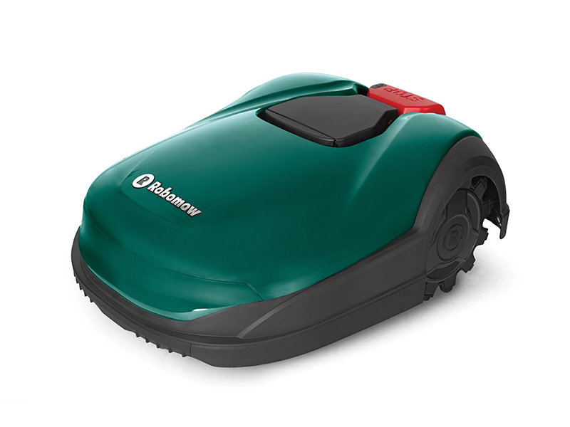 Robomow Mower: Model RK2000 angled to the left